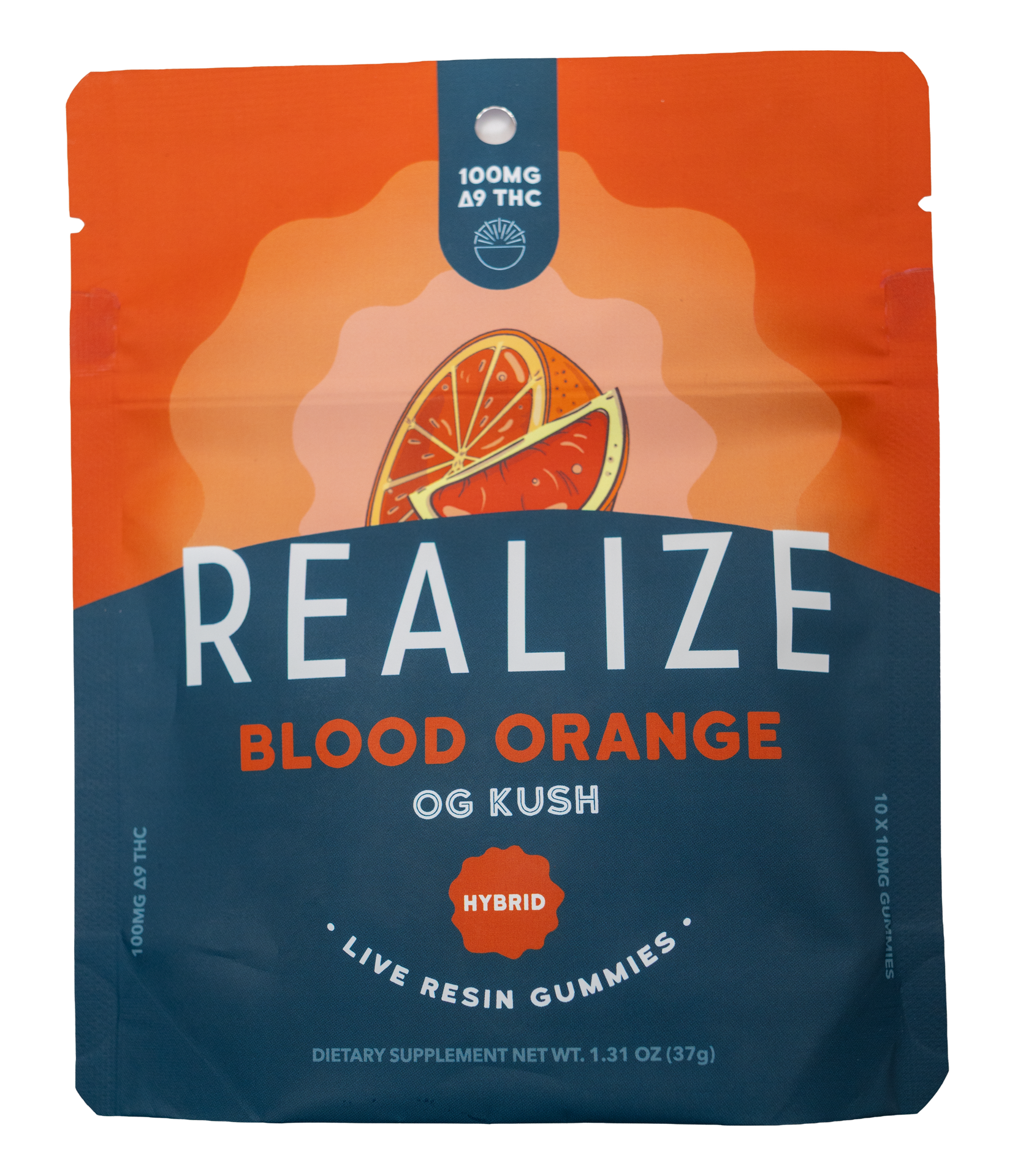 Realize LR Gummies OG Kush Blood Orange Live resin